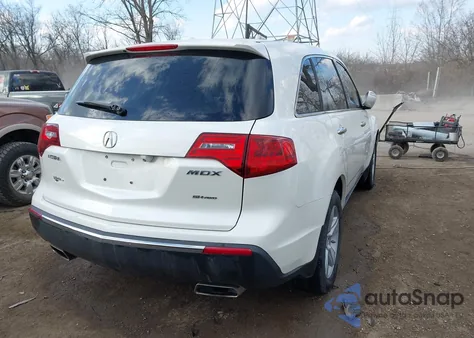 2011 Acura Mdx Technology Package from USA, damaged, VIN 2HNYD2H46BH500831